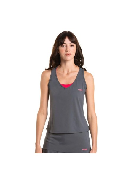 Camiseta Nox Tirantes Pro Gris Mujer | Ofertas de pádel